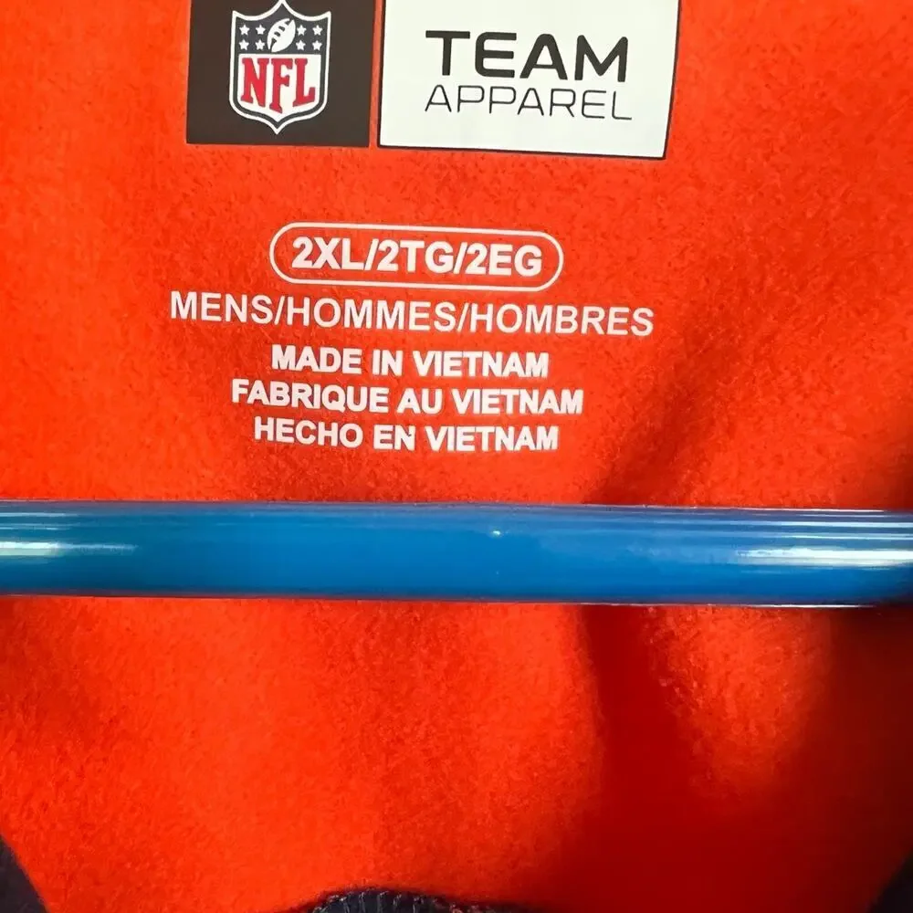 Denver Broncos 2XL men’s 1/4 zip jacket